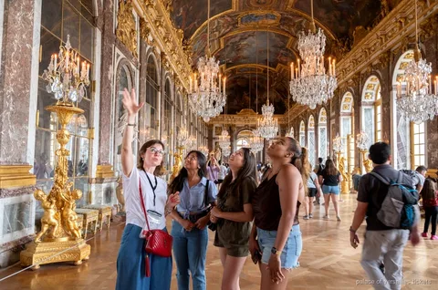 Versailles tur med tåg från Paris, guidat slottsbesök